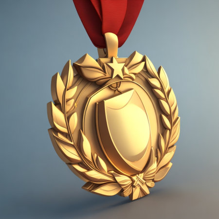 award 3d render element set, star, prize, crown  concept AI genertiveの写真素材