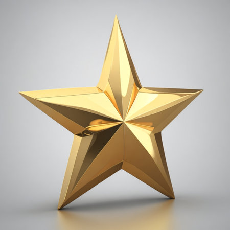 award 3d render element set, star, prize, crown  concept AI genertiveの写真素材