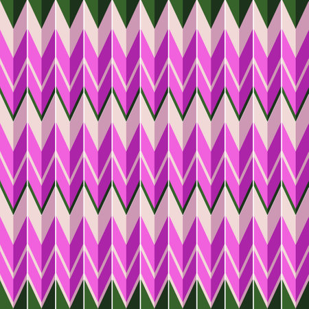 chevron zigzag seamless pattern retro design element background vector illustrationのイラスト素材