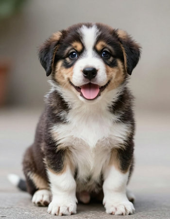Puppy of the Welsh Corgi Pembroke