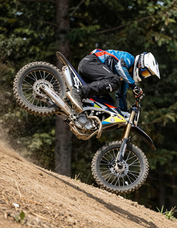 Russian motocross championship in Saransk
