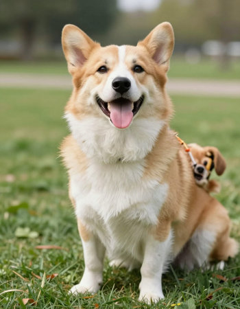 Pembroke Welsh Corgi Pembroke dogの写真素材
