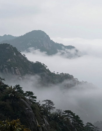 Mount Huangshan in Huangshan City, Anhui Province