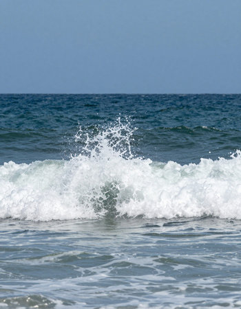 wave on the sea, photo as a background, digital image.