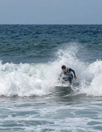Joao Alves at the 2nd Stage of the Bodyboard Test in Ovar, Portugal.