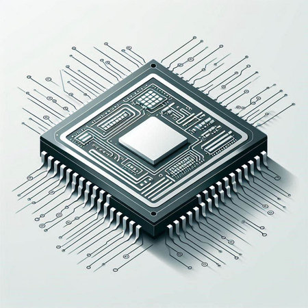 Circuit board. Electronic computer hardware technology. Integrated communication processor....