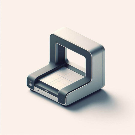 3d render of a computer flash drive isolated on a white background