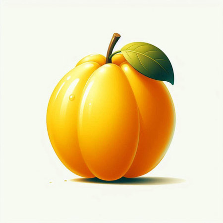 pumpkin on a white background, vector illustration, eps10の写真素材