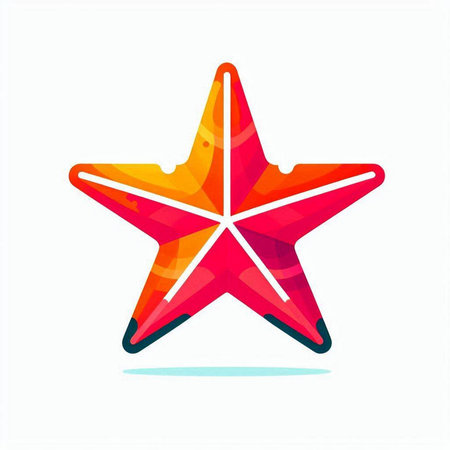 Star icon. Star vector icon.