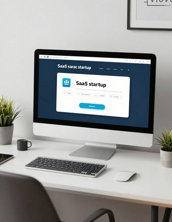 Illustration of login form on computer screen. Online security concept