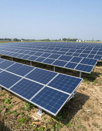 Solar energy panels, photovoltaic modules for renewable electric production
