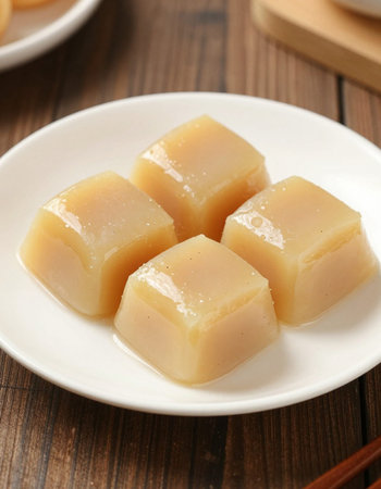 Japanese confectionery, simmered sweet and sour ginkgo