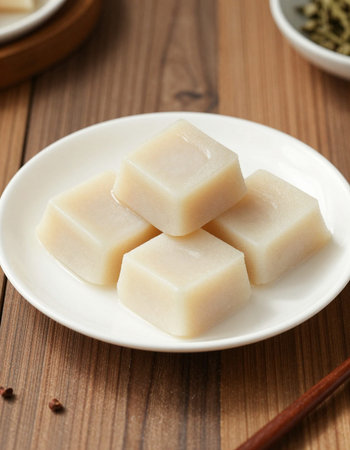 Japanese confectionery, simmered soybeans in soy sauceの写真素材