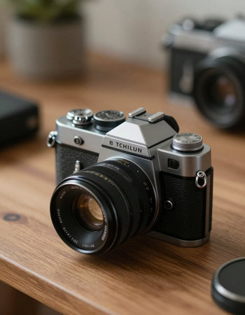 The old 35 mm SLR camera.