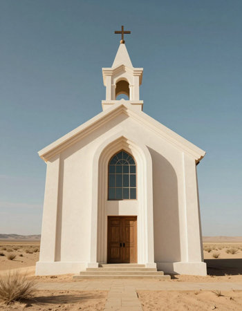 Church in the Namib Desert, Namibia.