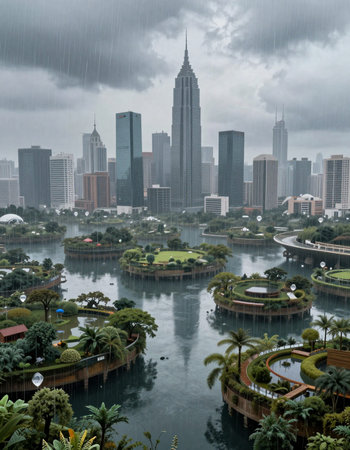 Dubai urban landscape