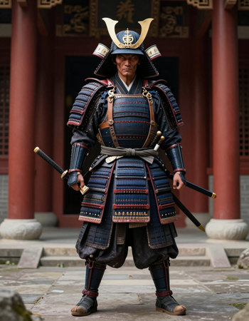 Man in traditional costume.