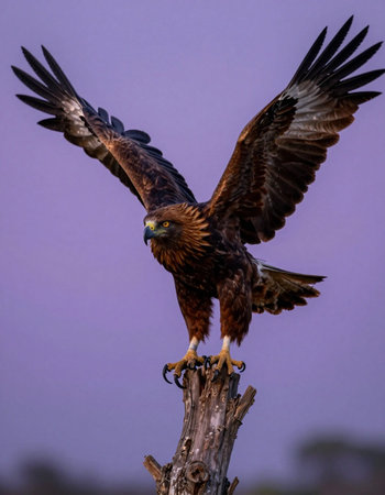 White tailed eagle (Aquila chrysaetos)
