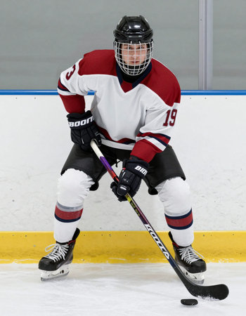 ice hockey sport players in action