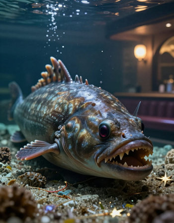 Striped Grouper (Grouper grouper)