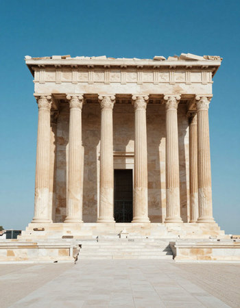 Athens, Greece - Parthenon, Temple of Hephaestus