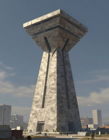 Tower in the city of San Pedro de Atacama, Chile