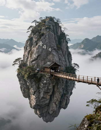 Mount Huangshan is a mountain in Anhui Province, China.
