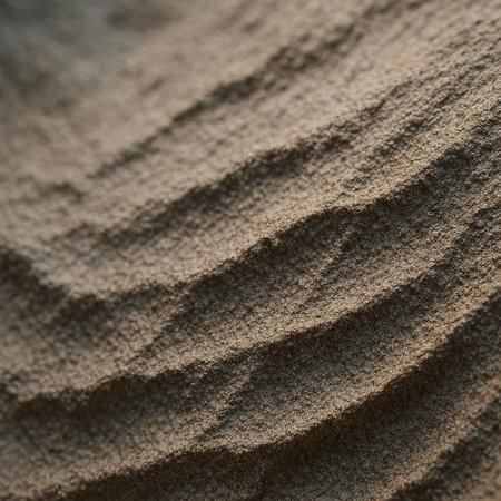 close up of sand dune texture in the desert for background.
