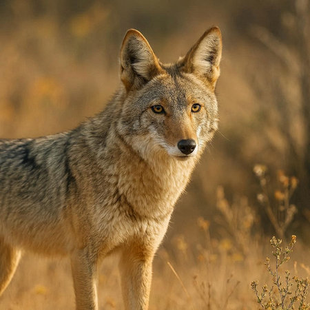 Portrait of a Coyote
