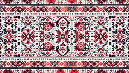 Tribal vintage ethnic seamless pattern. Can be used for wallpaper, pattern fills, web page...