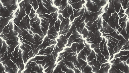 Fractal lightning, computer generated abstract background, 3D rendering
