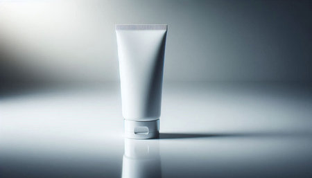 beauty fashion cosmetic makeup bottle lotion cream product with skincare healthcare concept on...