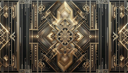 3d rendering of abstract geometric composition. Futuristic technology style.