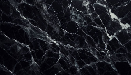 Black marble natural pattern for background, abstract natural marble black and whiteの写真素材