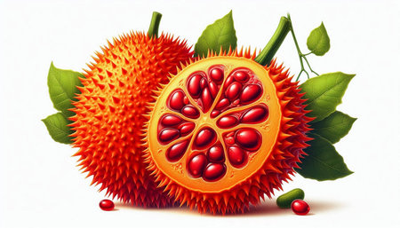 Gac fruit, Spiny Bitter Gourd, Spiny Bitter Gourd