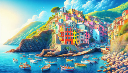 Riomaggiore, Cinque Terre, Italy