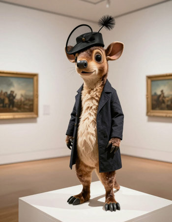 Piece of art at the 10th edition of the annual Contemporary Istanbul artshow held in Lutfi Kirdar Convention Center, Istanbulの写真素材