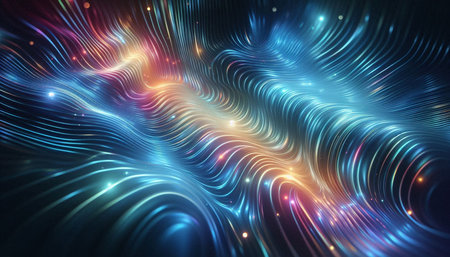 abstract fractal background a computer-generated 2D illustration, texture