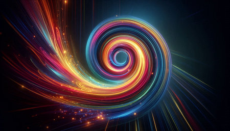 Futuristic technology background for multiple projects like science, music, art, spiritual,...