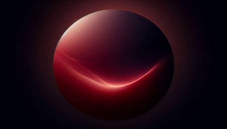 abstract red and black background, 3d rendering computer generated imageの写真素材