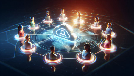 Cyber security concept on virtual screen. 3D rendered illustration.