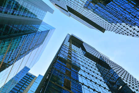 Business center buildings in Seoul