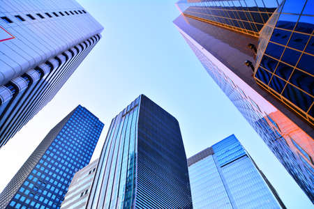 buildings in Seoul's business center