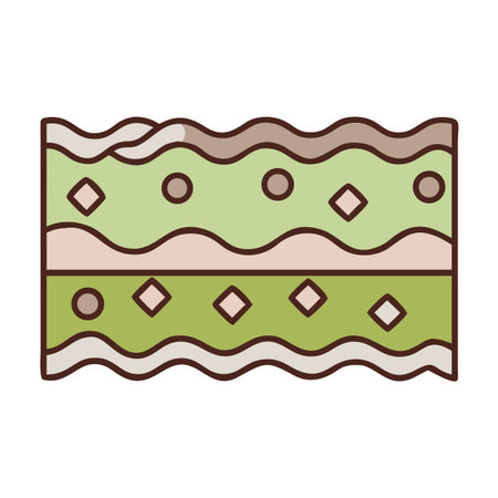 decorative carpet isolated icon design, vector illustration eps10 graphicのイラスト素材