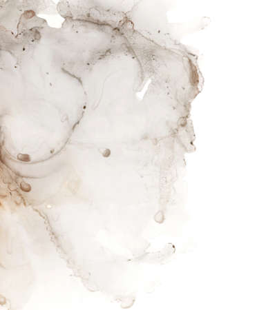 Natural luxury abstract fluid art painting in alcohol ink technique. Art for design project as background for invitation or greeting cards, flyer, poster, presentation, banner.の写真素材