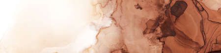 Natural luxury abstract fluid art painting in alcohol ink technique. Art for design project as background for invitation or greeting cards, flyer, poster, presentation, banner.の写真素材