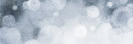 Abstract bokeh color painting texture background with blank space for graphic design. Bokeh clouds card. Sparkling texture. Watercolor background.の写真素材