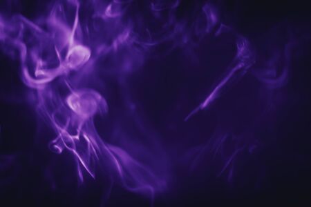 Abstract background smoke purple blurの写真素材