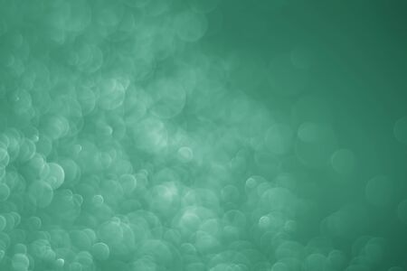 Bokeh abstract light blue Aqua Menthe backgroundの写真素材