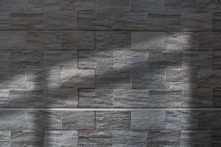 Abstract background cement wall shadow light conceptの写真素材